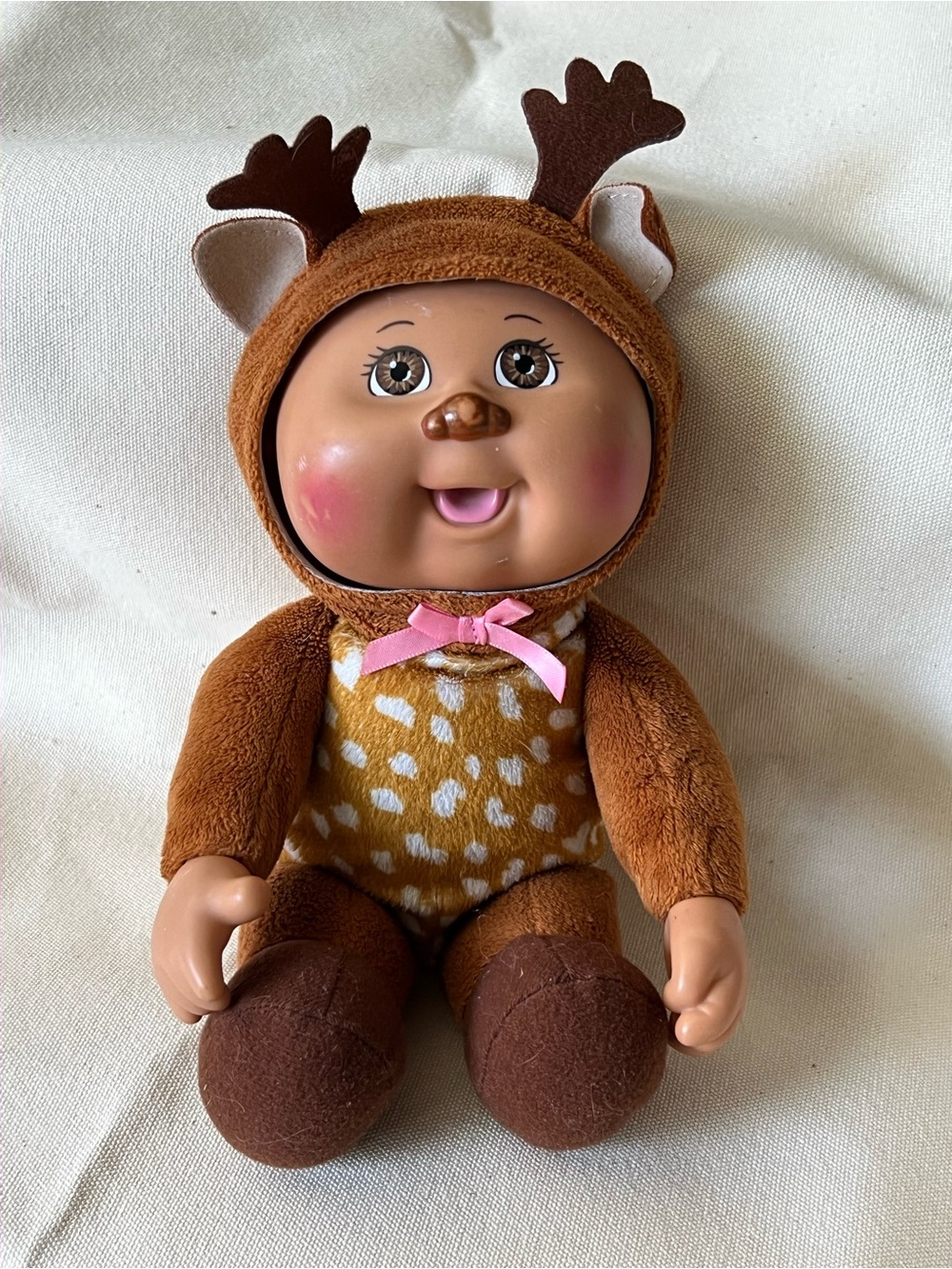 Cabbage Patch Kids Collectible Cuties Fawn Reindeer Plush 9 Inch